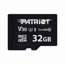Patriot Memory VX Series, 32 GB, MicroSDXC, Class 10, UHS-I, 90 MB/s, 80 MB/s