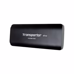 Patriot Memory Patriot Transporter 4 TB USB Type-C 3.2 Gen 2 (3.1 Gen 2) Black