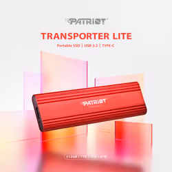 Patriot Memory Transporter Lite 2 TB USB Type-C 3.2 Gen 2 (3.1 Gen 2) Red - Additional view 5
