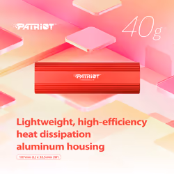 Patriot Memory Transporter Lite 2 TB USB Type-C 3.2 Gen 2 (3.1 Gen 2) Red - Additional view 7