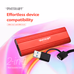Patriot Memory Transporter Lite 2 TB USB Type-C 3.2 Gen 2 (3.1 Gen 2) Red - Additional view 8