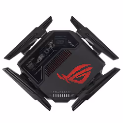 ASUS ROG Rapture GT-BE98 wireless router 10 Gigabit Ethernet Quad-band (2.4 GHz / 5 GHz-1 / 5 GHz-2 / 6 GHz) Black - Additional view 8
