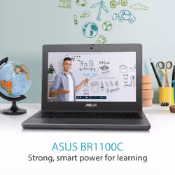 ASUS BR1100C-C1XA-3Y Intel® Celeron® N N4500 Laptop 29.5 cm (11.6") HD 4 GB DDR4-SDRAM 128 GB eMMC Wi-Fi 6 (802.11ax) Windows 11 Pro Academic Grey - Additional view 5