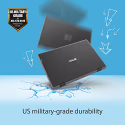 ASUS BR1100F-CDXA-3Y Intel® Celeron® N N4500 Hybrid (2-in-1) 29.5 cm (11.6") Touchscreen HD 4 GB DDR4-SDRAM 128 GB eMMC Wi-Fi 6 (802.11ax) Windows 11 Pro Academic Grey - Additional view 8