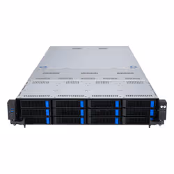ASUS RS720A-E12-RS12 Socket SP5 Rack (2U) Black, Steel - Additional view 2