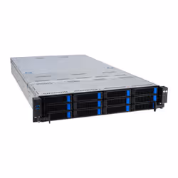 ASUS RS720A-E12-RS12 Socket SP5 Rack (2U) Black, Steel - Additional view 3