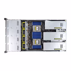 ASUS RS720A-E12-RS12 Socket SP5 Rack (2U) Black, Steel - Additional view 7