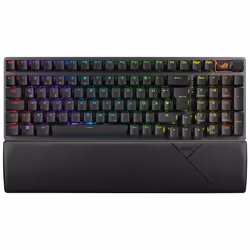 ASUS ROG Strix Scope II 96 Wireless, Wired & Wireless, USB + RF Wireless + Bluetooth, Mechanical, QWERTZ, RGB LED, Black