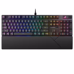 ASUS ROG STRIX SCOPE II RX, Wired, USB, Opto-mechanical key switch, QWERTZ, RGB LED, Black