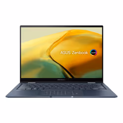 ASUS Zenbook 14 Flip OLED UP3404VA-KN139W Intel® Core™ i5 i5-1340P Hybrid (2-in-1) 35.6 cm (14") Touchscreen 2.8K 16 GB LPDDR5-SDRAM 512 GB SSD Wi-Fi 6E (802.11ax) Windows 11 Home Blue
