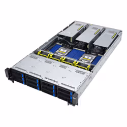 ASUS RS720A-E12-RS12 Socket SP5 Rack (2U) Black, Steel - Additional view 4