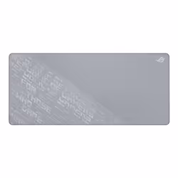 ASUS ROG Scabbard II Arctic Gray XXL, Grey, Pattern, Cloth, Rubber, Non-slip base, Gaming mouse pad