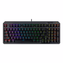 ASUS TUF Gaming K3 Gen II, Wired, USB, Opto-mechanical key switch, QWERTY, RGB LED, Black