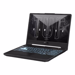 ASUS TUF Gaming A15 FA506NF-HN007W laptop AMD Ryzen™ 5 7535HS 39.6 cm (15.6") Full HD 16 GB DDR5-SDRAM 512 GB SSD NVIDIA GeForce RTX 2050 Wi-Fi 6 (802.11ax) Windows 11 Home Black