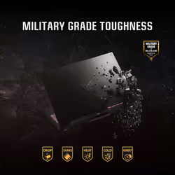 ASUS TUF Gaming A15 FA507NV-LP025W AMD Ryzen™ 5 7535HS Laptop 39.6 cm (15.6") Full HD 16 GB DDR5-SDRAM 512 GB SSD NVIDIA GeForce RTX 4060 Wi-Fi 6 (802.11ax) Windows 11 Home Black, Grey - Additional view 5