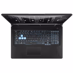 ASUS TUF Gaming A17 FA706NF-HX006W AMD Ryzen™ 5 7535HS Laptop 43.9 cm (17.3") Full HD 16 GB DDR5-SDRAM 512 GB SSD NVIDIA GeForce RTX 2050 Wi-Fi 6 (802.11ax) Windows 11 Home Black - Additional view 4