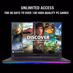 ASUS ROG Strix SCAR 16 G634JZR-N4086W Laptop Core i9-14900HX 16 inch 32 GB RAM 2 TB SSD WQXGA RTX 4080 Windows 11 Home Black - Additional view 5