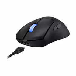 ASUS ROG Keris II Ace Wireless AimPoint Black mouse Gaming Right-hand RF Wireless + Bluetooth + USB Type-A Optical 42000 DPI - Additional view 7