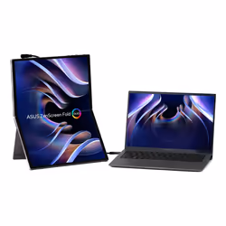 ASUS ZenScreen Fold OLED MQ17QH computer monitor 43.9 cm (17.3") 2560 x 1920 pixels Quad HD Silver - Additional view 4