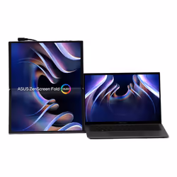 ASUS ZenScreen Fold OLED MQ17QH computer monitor 43.9 cm (17.3") 2560 x 1920 pixels Quad HD Silver - Additional view 5