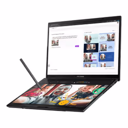 ASUS Zenbook Duo UX8406MA-QL207W Intel Core Ultra 7 155H Hybrid (2-in-1) 35.6 cm (14") Touchscreen WUXGA 16 GB LPDDR5x-SDRAM 1 TB SSD Wi-Fi 6E (802.11ax) Windows 11 Home Grey - Additional view 6