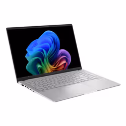 ASUS Vivobook S 15 S5507QA-MA051W Qualcomm Snapdragon X1P-42-100 Laptop 39.6 cm (15.6") 3K 16 GB LPDDR5x-SDRAM 1 TB SSD Wi-Fi 7 (802.11be) Windows 11 Home German Silver
