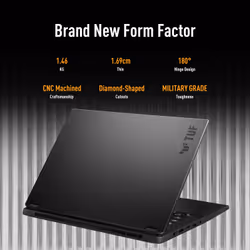 ASUS TUF Gaming FA401WV-RG010W AMD Ryzen AI 9 HX 370 Laptop 35.6 cm (14") WQXGA 32 GB LPDDR5x-SDRAM 1 TB SSD NVIDIA GeForce RTX 4060 Wi-Fi 6E (802.11ax) Windows 11 Home Grey - Additional view 8