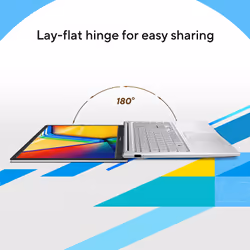 ASUS X1504VA-NJ513W Intel® Core™ i7 i7-1355U Laptop 39.6 cm (15.6") Full HD 16 GB DDR4-SDRAM 1 TB SSD Wi-Fi 6 (802.11ax) Windows 11 Home Silver - Additional view 7