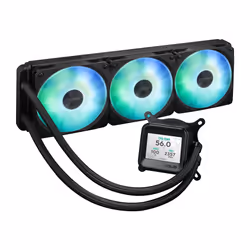 ASUS Prime LC 360 ARGB LCD Processor All-in-one liquid cooler 12 cm Black - Additional view 6
