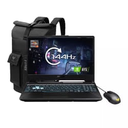 ASUS TUF Gaming A15 FA506NCR-HN073W AMD Ryzen™ 7 7435HS Laptop 39.6 cm (15.6") Full HD 16 GB DDR5-SDRAM 512 GB SSD NVIDIA GeForce RTX 3050 Wi-Fi 6 (802.11ax) Windows 11 Home Black