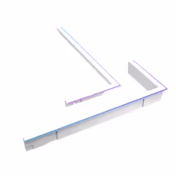 ASUS TUF GAMING GT502 Horizon ARGB Lighting Kit White RGB Light Enhancement Kit - Additional view 3