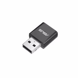 ASUS USB-BE92 Nano, Wireless, USB, WLAN, Wi-Fi 7 (802.11be), 2882 Mbit/s, Black