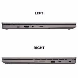 ASUS Chromebook CX34 Flip CB3401FBA-LZ0678 Intel® Core™ i5 i5-1235U 35.6 cm (14") Touchscreen WUXGA 8 GB LPDDR4x-SDRAM 256 GB SSD Wi-Fi 6E (802.11ax) ChromeOS Grey