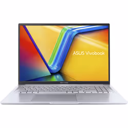 ASUS Vivobook 16 M1605YA-MB333W AMD Ryzen™ 5 7530U Laptop 40.6 cm (16") WUXGA 8 GB DDR4-SDRAM 512 GB SSD Wi-Fi 6E (802.11ax) Windows 11 Home Silver