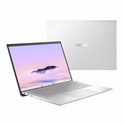 ASUS Chromebook Plus Enterprise CX54 CX5403CMA-QM0380 laptop Intel Core Ultra 7 155U 35.6 cm (14") Touchscreen WQXGA 8 GB LPDDR5x-SDRAM 256 GB SSD Wi-Fi 6E (802.11ax) ChromeOS Silver