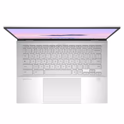ASUS Chromebook Plus Enterprise CX54 CX5403CMA-QM0381 laptop Intel Core Ultra 7 155U 35.6 cm (14") Touchscreen WQXGA 8 GB LPDDR5x-SDRAM 512 GB SSD Wi-Fi 6E (802.11ax) ChromeOS Silver - Additional view 4