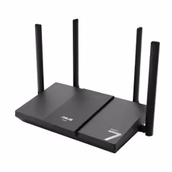 ASUS RT-BE50 BE3600, Wi-Fi 7 (802.11be), Dual-band (2.4 GHz / 5 GHz), Ethernet LAN, Black, Tabletop router