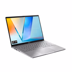 ASUS Vivobook S 14 M3407HA-LY014W AMD Ryzen™ 7 8845HS Laptop 35.6 cm (14") WUXGA 16 GB DDR5-SDRAM 1 TB SSD Wi-Fi 6 (802.11ax) Windows 11 Home Silver