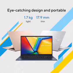 ASUS Vivobook 15 X1504VA-NJ1618W Intel® Core™ i5 i5-1334U Laptop 39.6 cm (15.6") Full HD 8 GB DDR4-SDRAM 512 GB SSD Wi-Fi 6 (802.11ax) Windows 11 Home Silver - Additional view 8