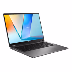 ASUS Vivobook 14 Flip TP3407SA-QL011W Intel Core Ultra 5 226V Hybrid (2-in-1) 35.6 cm (14") Touchscreen WUXGA 16 GB LPDDR5x-SDRAM 512 GB SSD Wi-Fi 7 (802.11be) Windows 11 Home Grey - Additional view 4