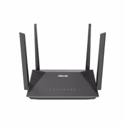 ASUS RT-AX52 Pro AX3000, Wi-Fi 6 (802.11ax), Dual-band (2.4 GHz / 5 GHz), Ethernet LAN, Black, Tabletop router