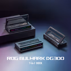ASUS ROG Bulwark Dock (2025) DG300 mobile device dock station Tablet/Smartphone/Laptop Black - Additional view 7