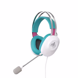 ASUS TUF Gaming H1 Gen II Hatsune Miku Edition Headset Wired Handheld USB Type-A Pink, Turquoise, White