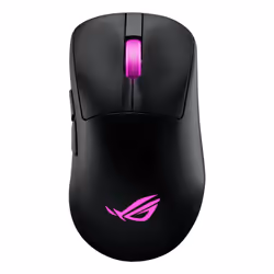 ASUS ROG Keris II Origin BLK, Right-hand, Optical, RF Wireless + Bluetooth + USB Type-A, 42000 DPI, Black