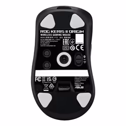 ASUS ROG Keris II Origin BLK mouse Gaming Right-hand RF Wireless + Bluetooth + USB Type-A Optical 42000 DPI