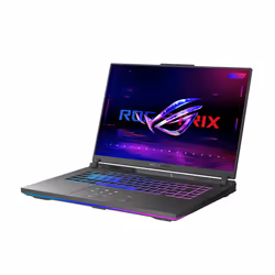 ASUS ROG Strix G16 G614PM-RV007W AMD Ryzen™ 9 8940HX Ordinateur portable 40,6 cm (16") WUXGA 16 Go DDR5-SDRAM 1 To SSD NVIDIA GeForce RTX 5060 Wi-Fi 6E (802.11ax) Windows 11 Home Noir, Gris