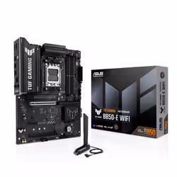 ASUS TUF GAMING B850-E WIFI, AMD, Socket AM5, AMD Ryzen 7000 Series, AMD Ryzen 8000 Series, AMD Ryzen 9000 Series, DDR5-SDRAM ...