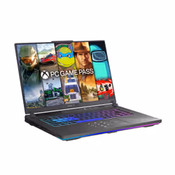 ASUS ROG Strix G16 G614PH-RV007W AMD Ryzen™ 9 8940HX Laptop 40.6 cm (16") WUXGA 16 GB DDR5-SDRAM 1 TB SSD NVIDIA GeForce RTX 5050 Wi-Fi 6E (802.11ax) Windows 11 Home Black, Grey