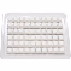 Ducky DCA132-NNBLWMDPU1, Keyboard cap, Thermoplastic polyester (PBT), White