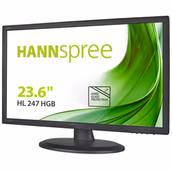 Hannspree HL247HGB, 59.9 cm (23.6"), 1920 x 1080 pixels, Full HD, LED, 5 ms, Black